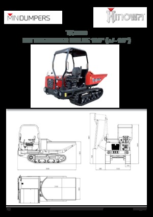 ट्रैक्ड डंपर Hinowa TX2500