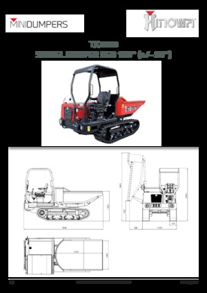 ट्रैक्ड डंपर Hinowa TX2500