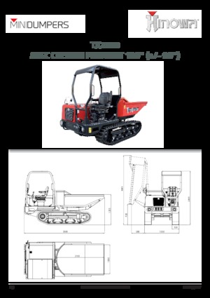 ट्रैक्ड डंपर Hinowa TX2500
