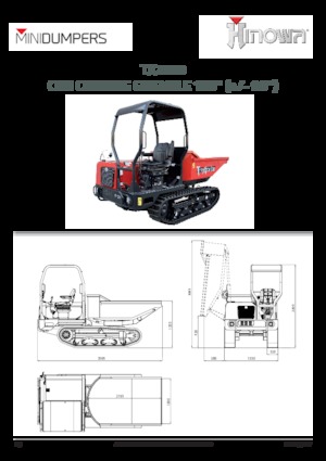 ट्रैक्ड डंपर Hinowa TX2500