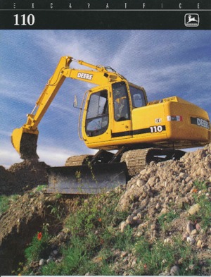 क्रॉलर एक्सकेवेटर John Deere Construction 110