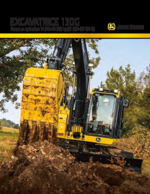 क्रॉलर एक्सकेवेटर John Deere Construction 130G