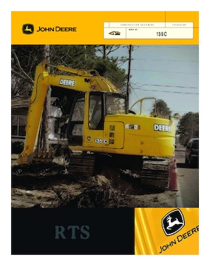 क्रॉलर एक्सकेवेटर John Deere Construction 135C