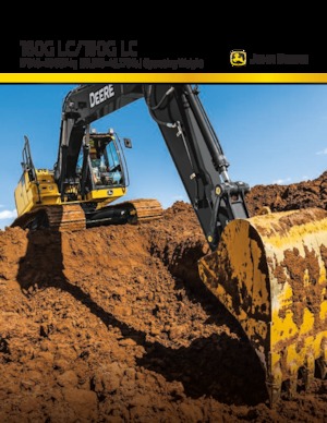 क्रॉलर एक्सकेवेटर John Deere Construction 180G LC