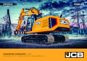 क्रॉलर एक्सकेवेटर JCB 220X