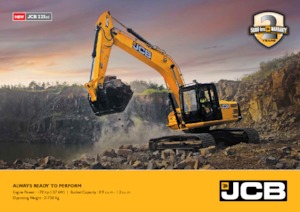 क्रॉलर एक्सकेवेटर JCB 225 LC