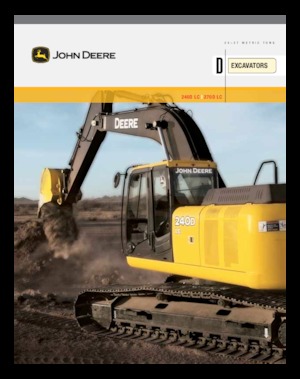 क्रॉलर एक्सकेवेटर John Deere Construction 240D