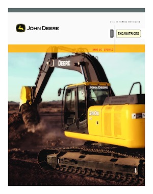 क्रॉलर एक्सकेवेटर John Deere Construction 240D