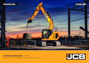 क्रॉलर एक्सकेवेटर JCB 245XR