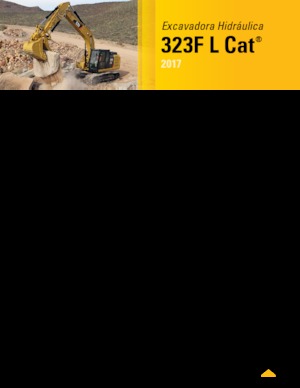 क्रॉलर एक्सकेवेटर Caterpillar 323F L