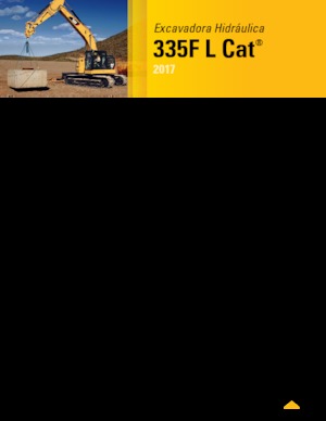 क्रॉलर एक्सकेवेटर Caterpillar 335F L