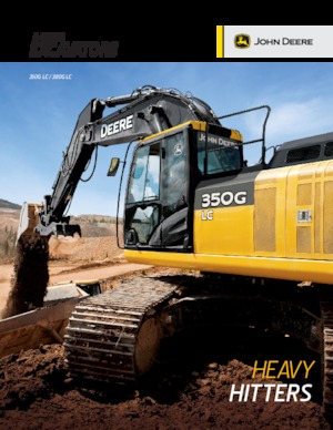 क्रॉलर एक्सकेवेटर John Deere Construction 350G LC