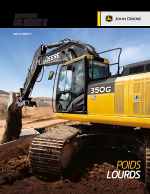 क्रॉलर एक्सकेवेटर John Deere Construction 350G LC