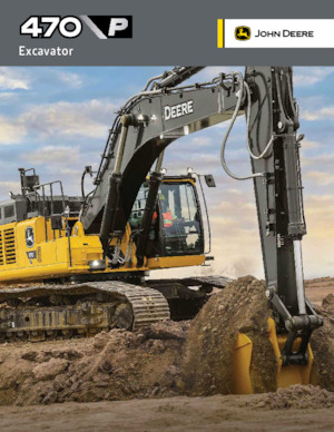 क्रॉलर एक्सकेवेटर John Deere Construction 470 P