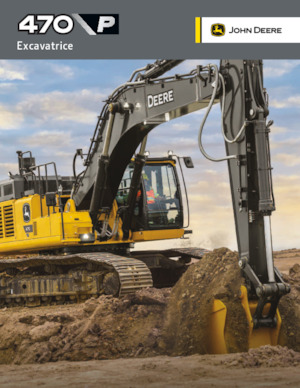 क्रॉलर एक्सकेवेटर John Deere Construction 470 P