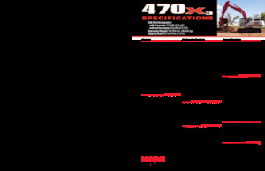क्रॉलर एक्सकेवेटर Link-Belt 470 X3