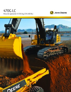 क्रॉलर एक्सकेवेटर John Deere Construction 470G LC