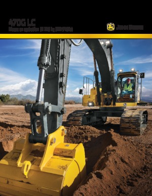 क्रॉलर एक्सकेवेटर John Deere Construction 470G LC