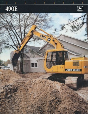 क्रॉलर एक्सकेवेटर John Deere Construction 490E