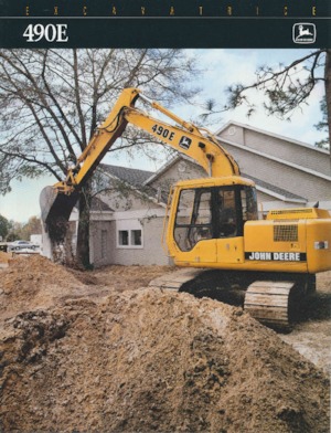 क्रॉलर एक्सकेवेटर John Deere Construction 490E