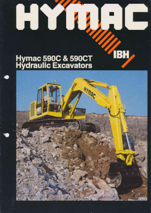 क्रॉलर एक्सकेवेटर Hymac 590CT