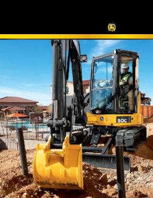 क्रॉलर एक्सकेवेटर John Deere Construction 60G