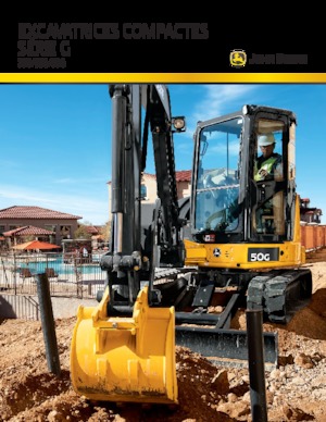 क्रॉलर एक्सकेवेटर John Deere Construction 60G