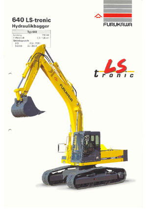 क्रॉलर एक्सकेवेटर Furukawa 640 LS-tronic