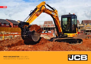 क्रॉलर एक्सकेवेटर JCB 67C-1