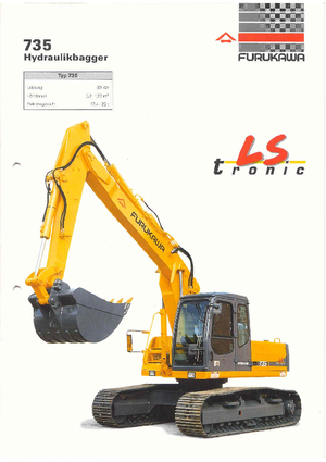 क्रॉलर एक्सकेवेटर Furukawa 735 LS-tronic