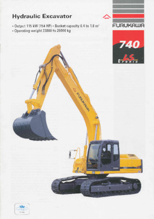 क्रॉलर एक्सकेवेटर Furukawa 740 LS-tronic
