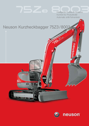 क्रॉलर एक्सकेवेटर Wacker Neuson 75 Z 3