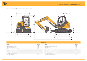 क्रॉलर एक्सकेवेटर JCB 8085 ZTS