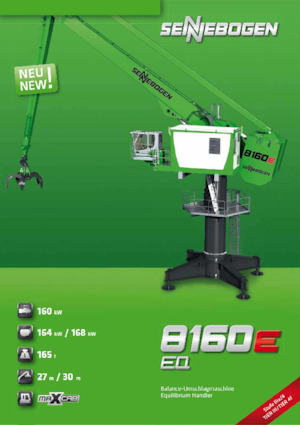 मटेरियल हैंडलर Sennebogen 8160 EQ