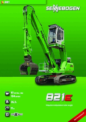 मटेरियल हैंडलर Sennebogen 821R E