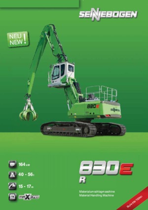 मटेरियल हैंडलर Sennebogen 830R E