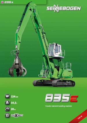 मटेरियल हैंडलर Sennebogen 835R E