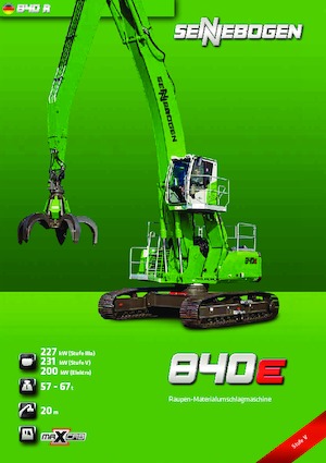 मटेरियल हैंडलर Sennebogen 840R E