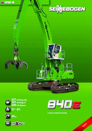 मटेरियल हैंडलर Sennebogen 840R E