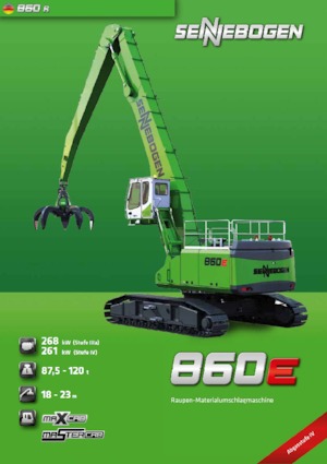 मटेरियल हैंडलर Sennebogen 860R E Hybrid