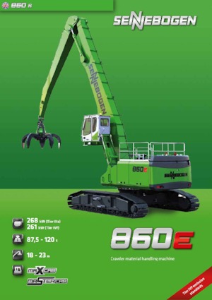 मटेरियल हैंडलर Sennebogen 860R E Hybrid