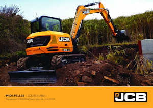 क्रॉलर एक्सकेवेटर JCB 85Z-1