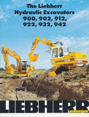 क्रॉलर एक्सकेवेटर Liebherr 942