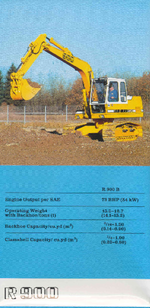 क्रॉलर एक्सकेवेटर Liebherr R 992 