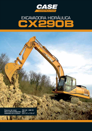 क्रॉलर एक्सकेवेटर Case CX 290 B NLC
