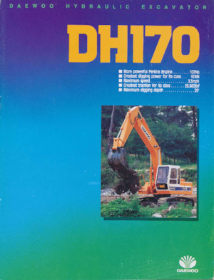 क्रॉलर एक्सकेवेटर Daewoo DH170