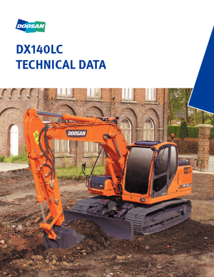 क्रॉलर एक्सकेवेटर Doosan DX 140 LC