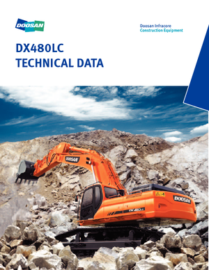 क्रॉलर एक्सकेवेटर Doosan DX 480 LC