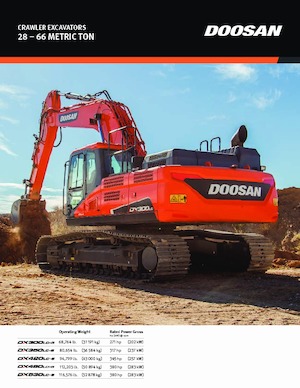 क्रॉलर एक्सकेवेटर Doosan DX420NLC-5
