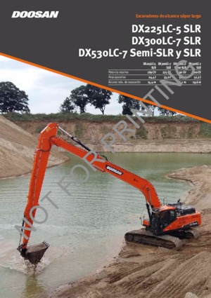 क्रॉलर एक्सकेवेटर Doosan DX225LC-5 SLR